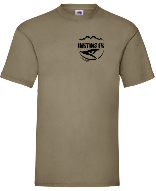 Instincts Chasse T-shirt Chasse en famille Beige