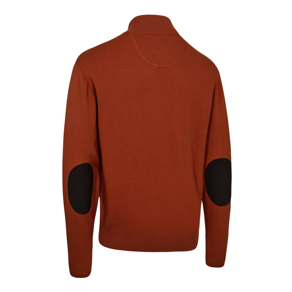 Deerhunter Pull harrington zip oak rust mélangé