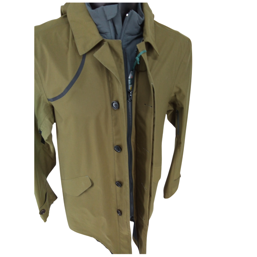 3 Layer Wp Coat Green