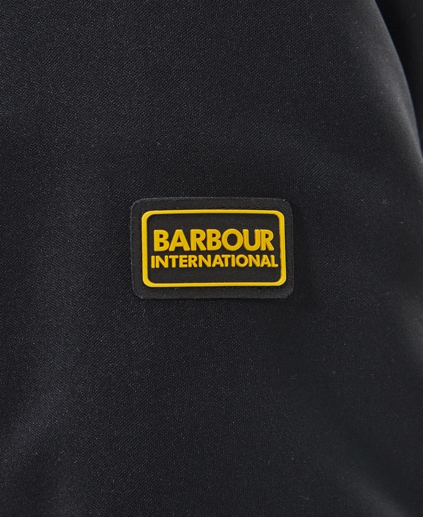 Barbour International strada quilted sweat black