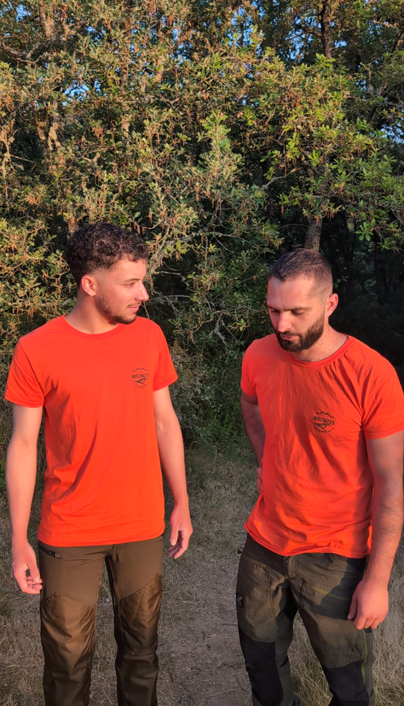 INSTINCTS Chasse T-shirt orange