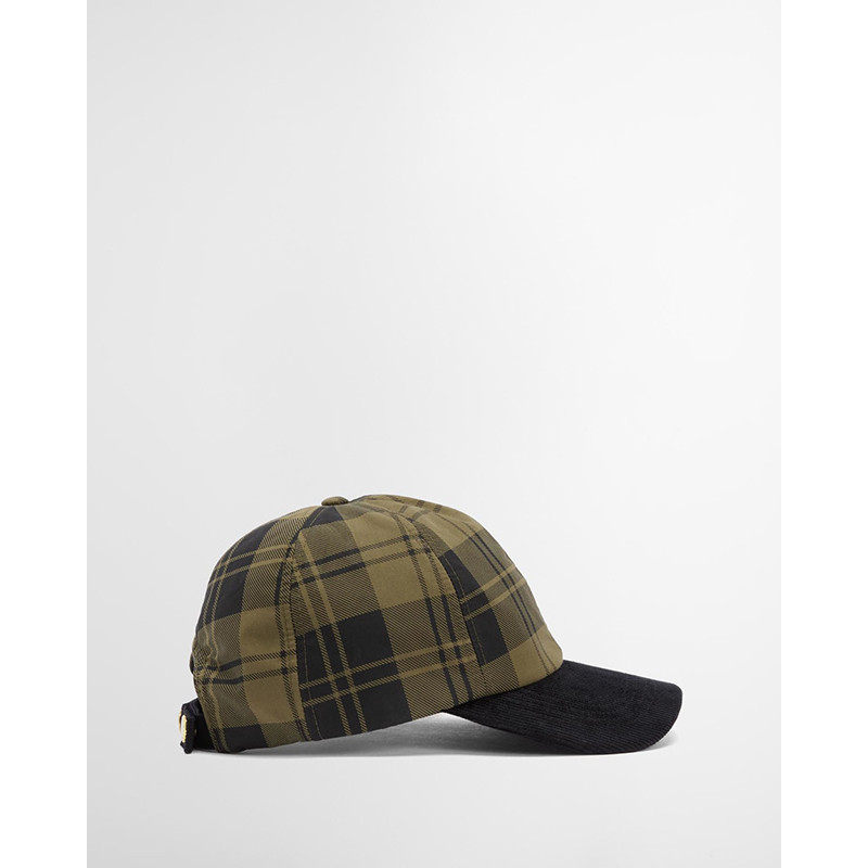 Barbour Casquette elaine olive check
