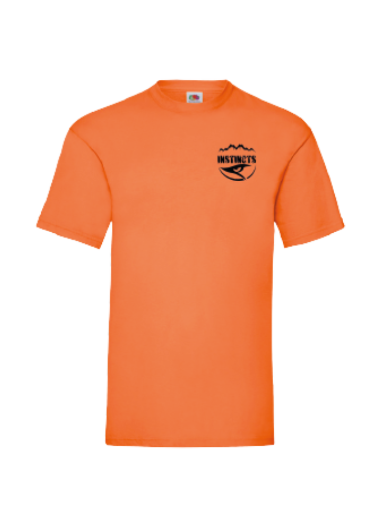 INSTINCTS Chasse T-shirt enfant orange CERF