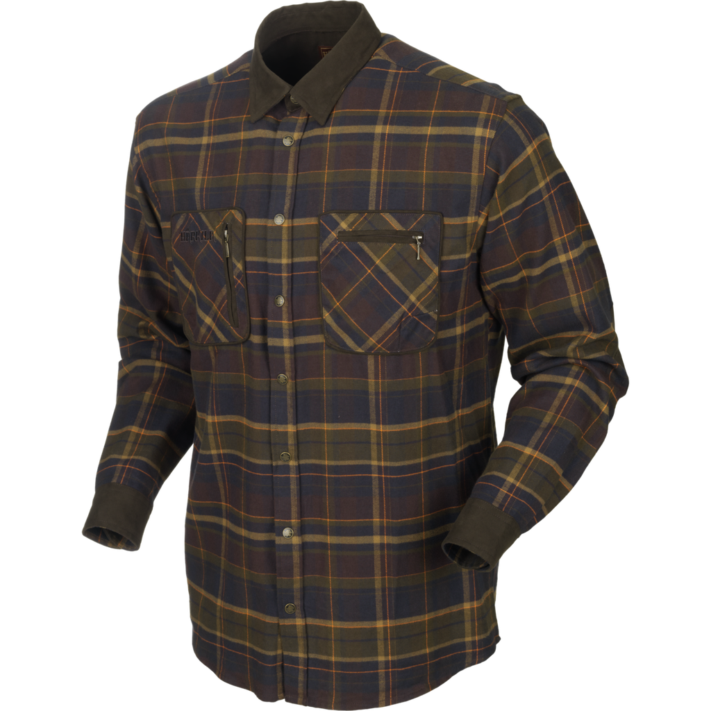 [M0779214/03] Harkila Pajala mellow brown check (S)