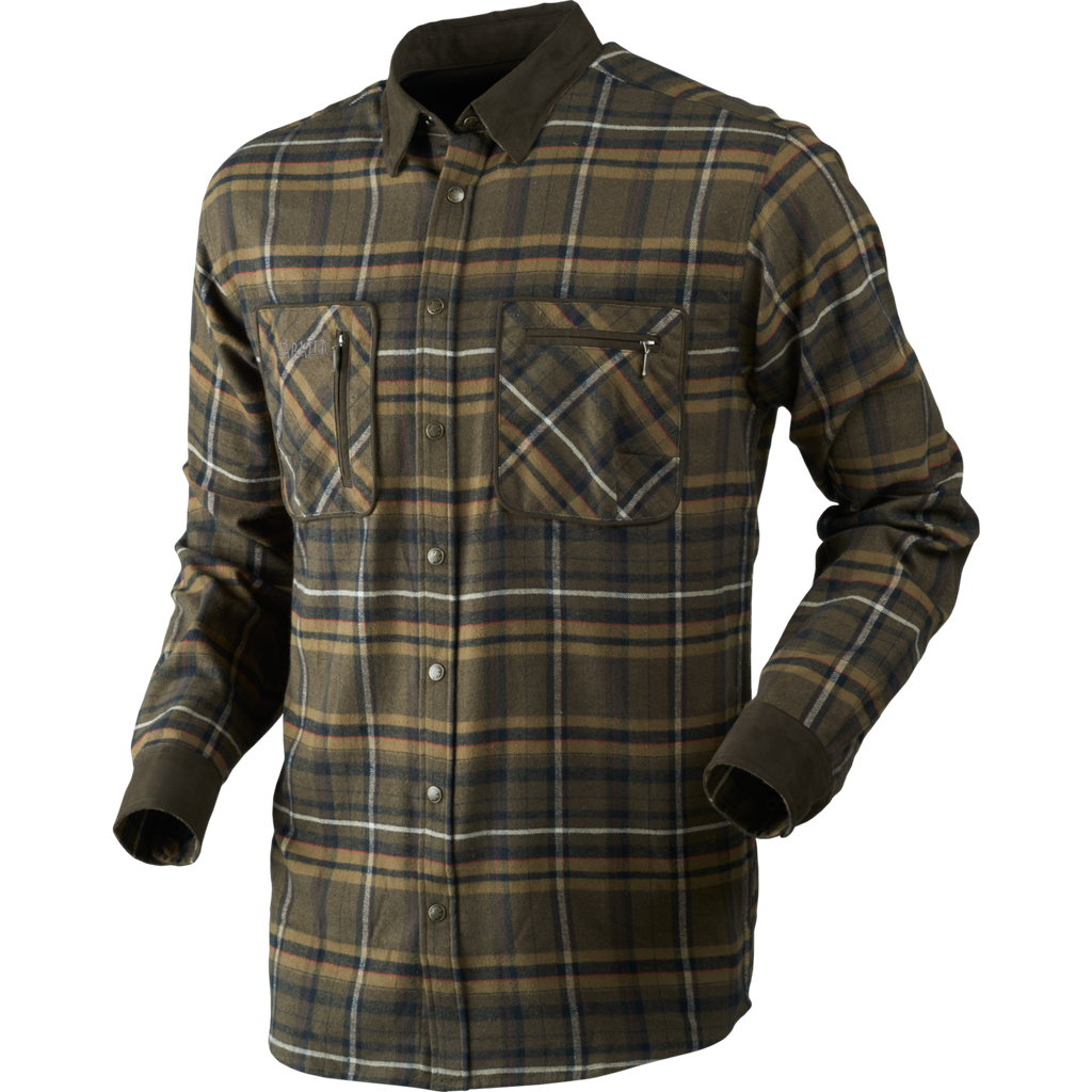 [M0779215/03] Harkila Pajala Willow green check (S)