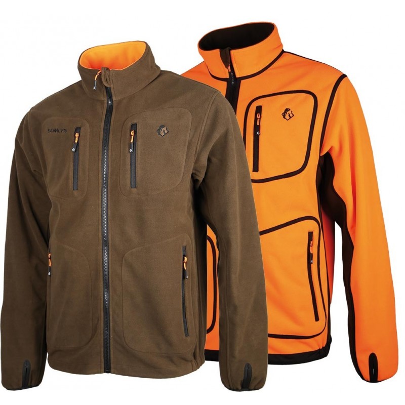 [2979007/XS] Somlys Veste Polar reverse lady orange/marron (XS)
