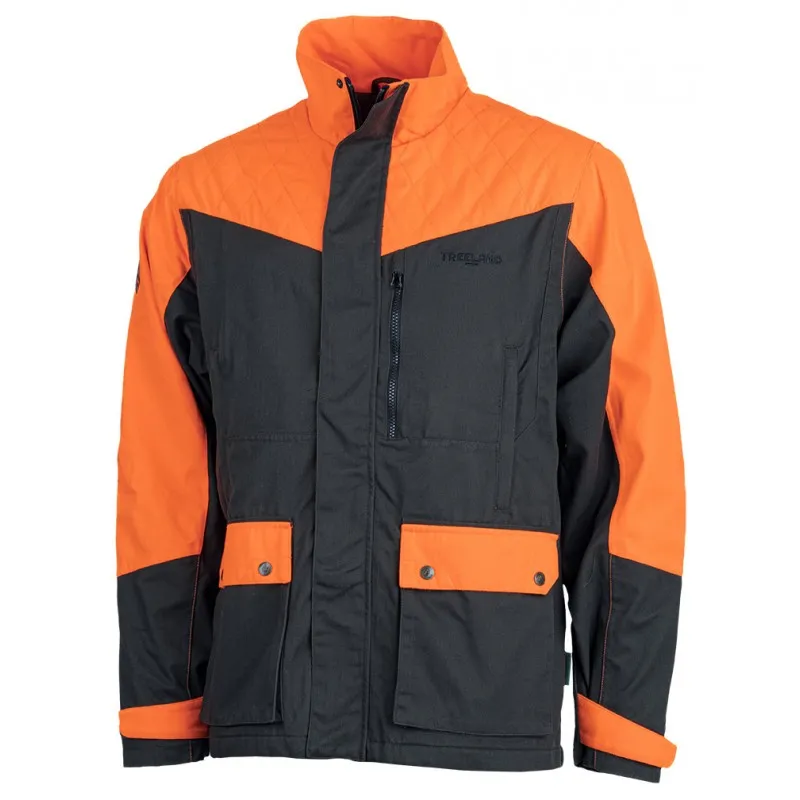 Treeland Veste enfants orange/verte