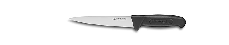[4577603] Fischer Profinox couteau à saigner 17cm noir