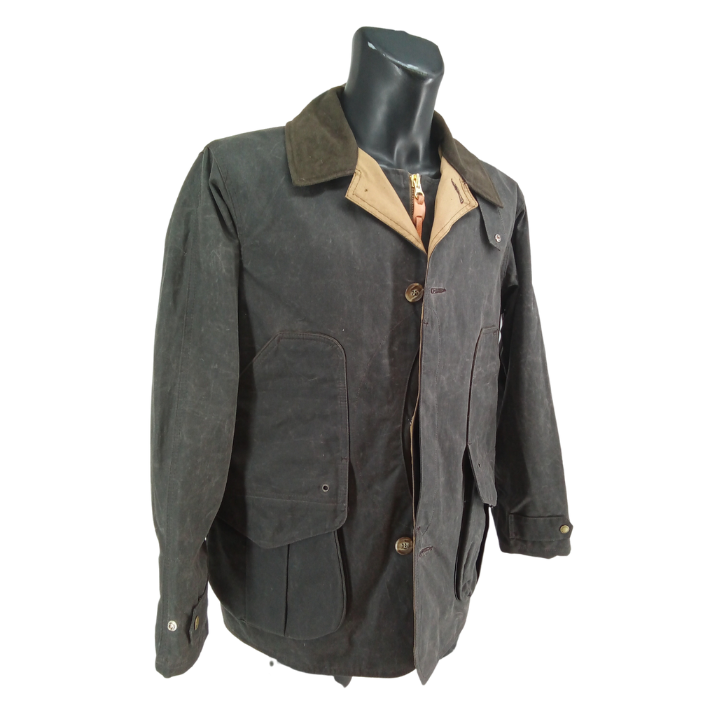 [M06440135/50] Coat Con Paraffina Dark Tan (50)