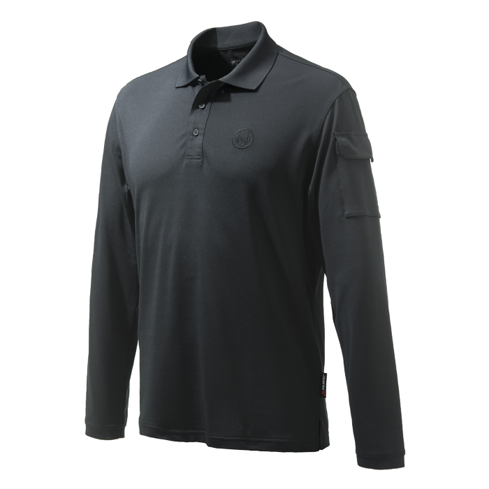 [M06440198/S] Beretta Miller Polo Long Sleeves Dark Blue (S)