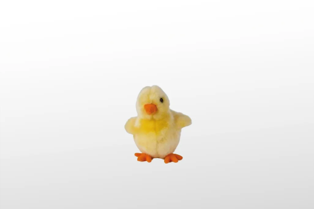 Peluche poussin 12cm