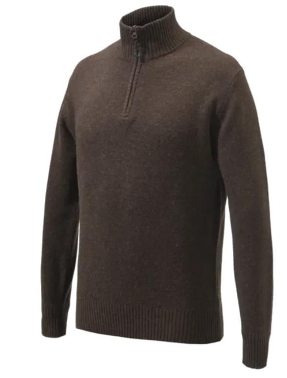 [M0649366/M] Beretta Dorset half zip sweater (M)