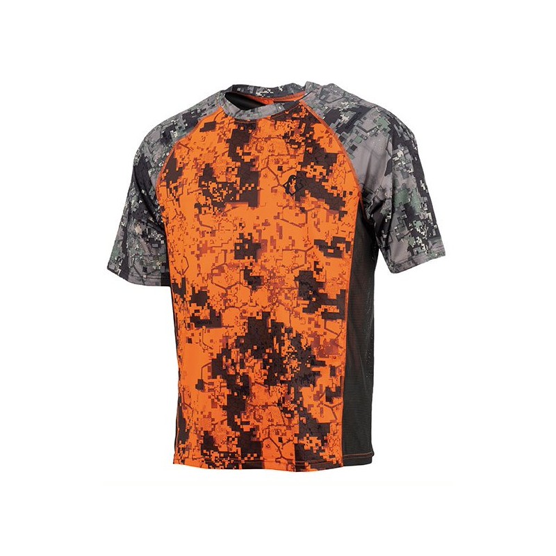[2979357/M] Somlys T-shirt stretch digital orange (M)