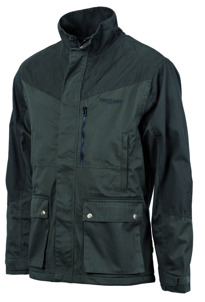 [2979089/S] Treeland Veste bicolore verte (S)