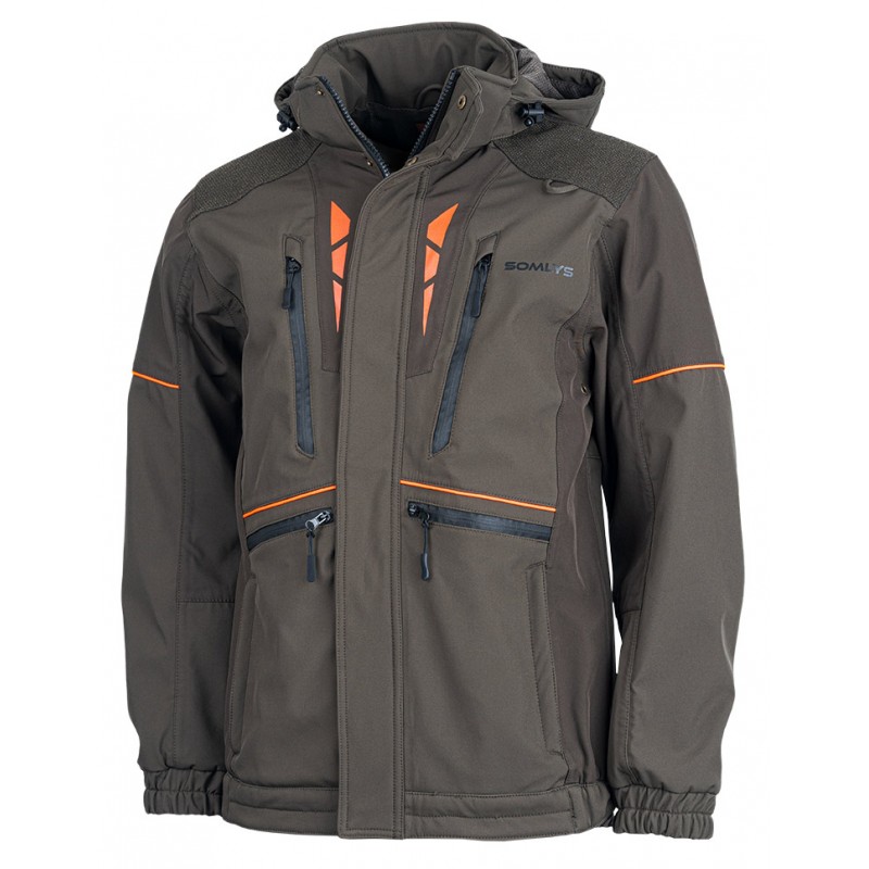 [2979097/S] Somlys Veste softshell newtech vert (S)