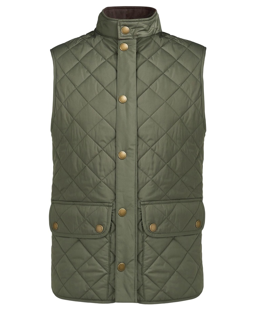 [7139112/M] Barbour Gilet Lowerdale dusty olive (M)