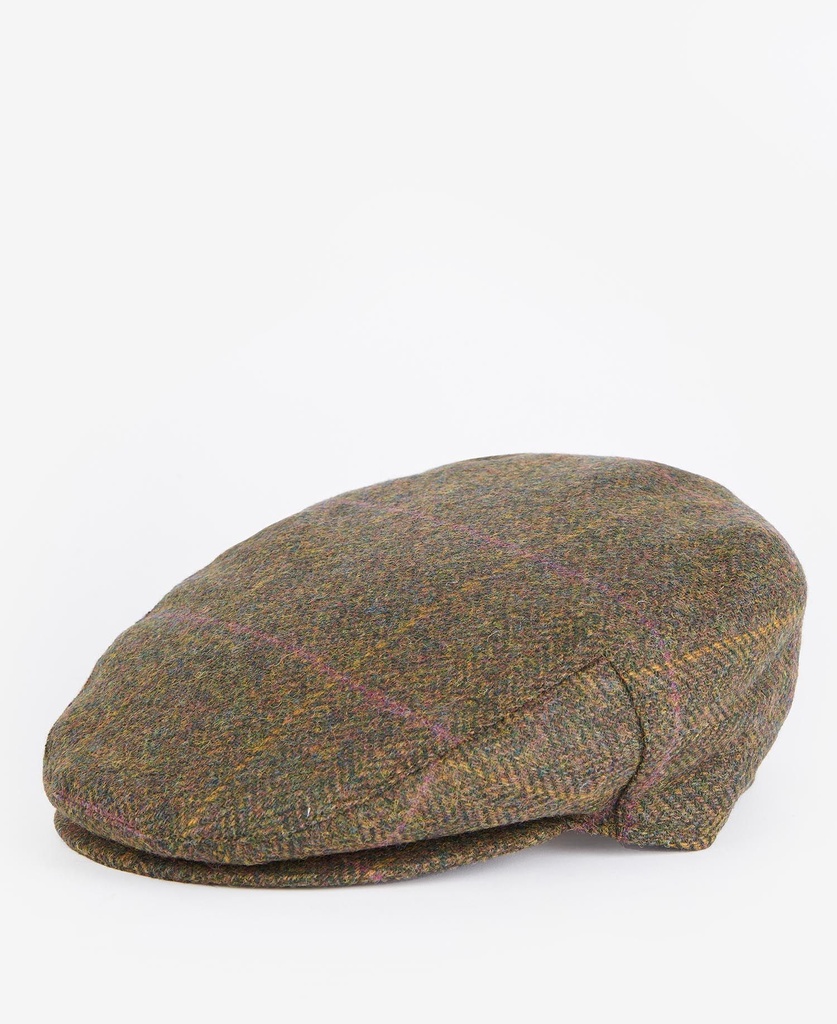 [7139413/57] Barbour Casquette Cairn flat olive purple red (57)
