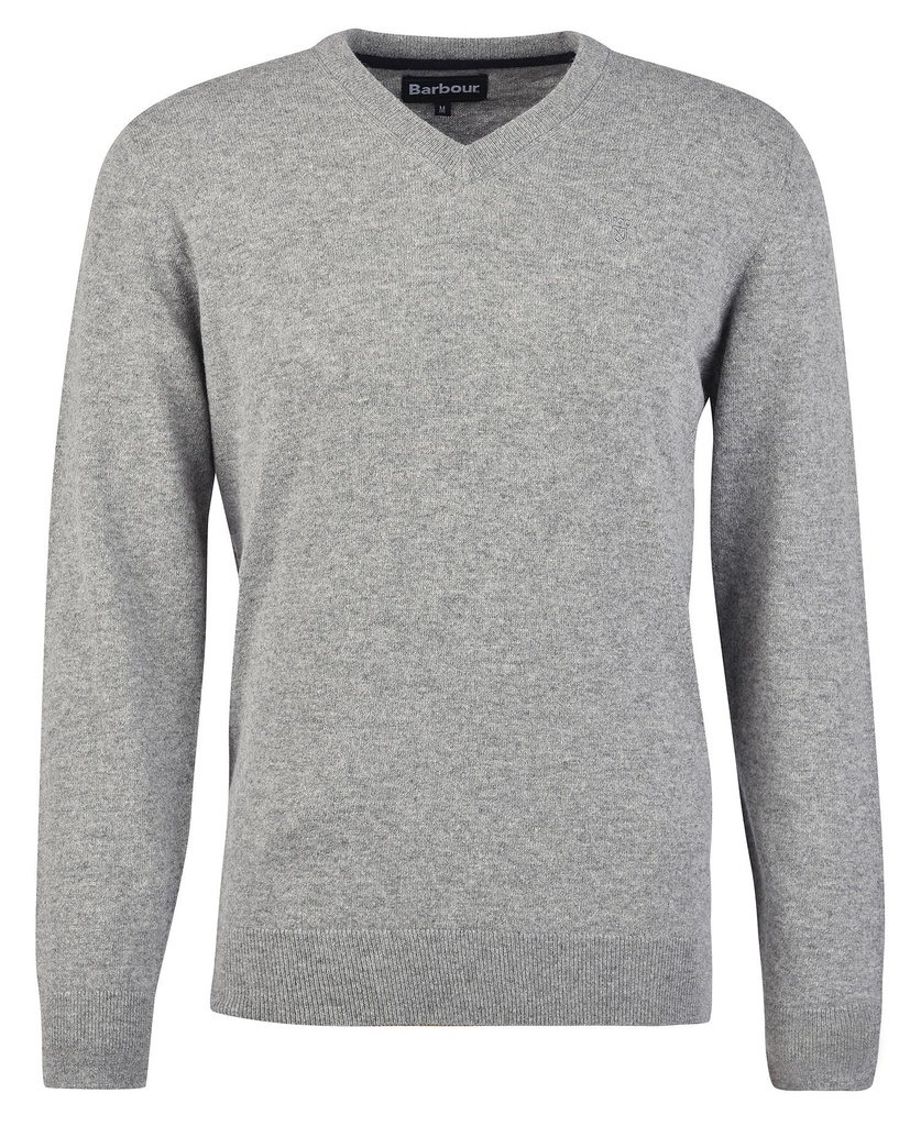[7139309/M] Barbour Essential lambswool col V mid grey marl (M)