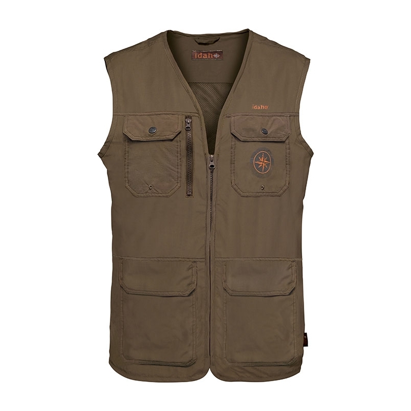 [1079104/M] Idaho Gilet bivouac beige (M)