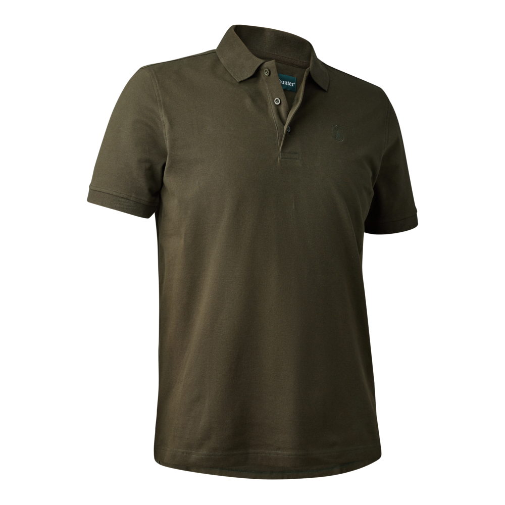 [1959305/M] Deerhunter Polo harris deep green (M)