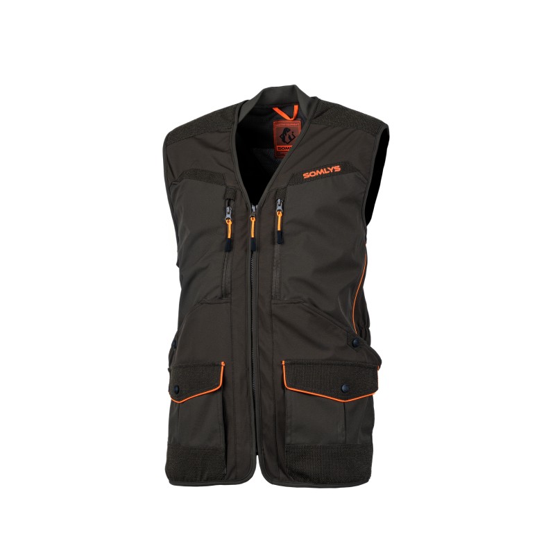 [2979153/M] Somlys Gilet softshell vert (M)