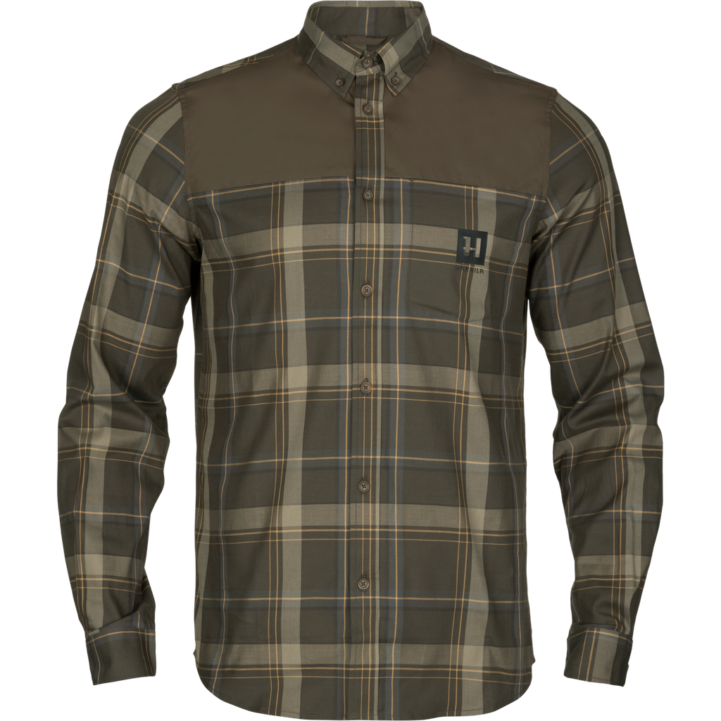 [M0779222/M] Harkila Chemise anker willow green (M)