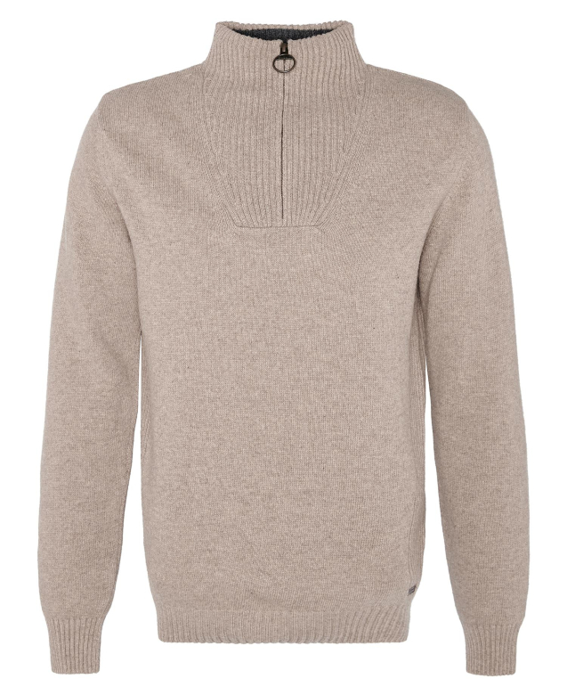 [7139328/M] Barbour Nelson essential half zip dark sand (copie) (M)