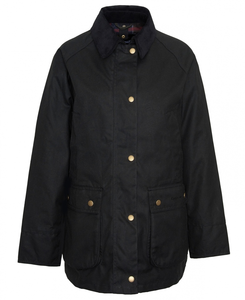 [71390064/08] Barbour Acorn wax jacket black (XS)