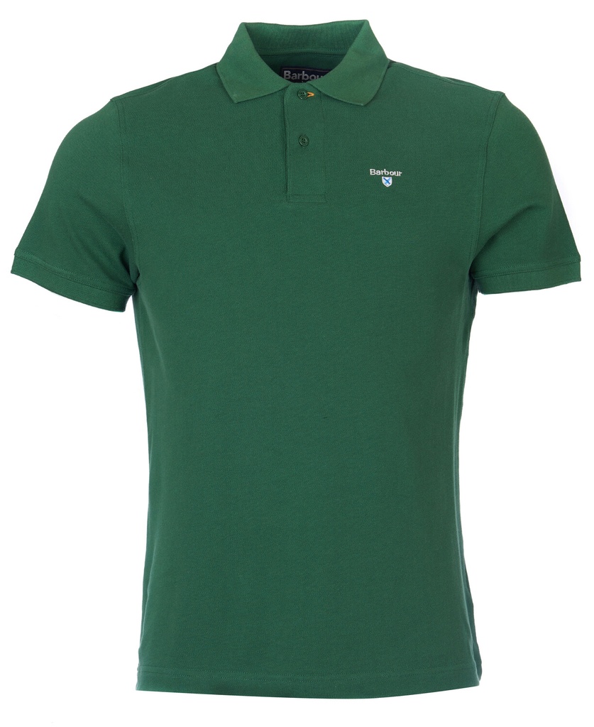 [7139306/M] Barbour Sports polo racing green (M)