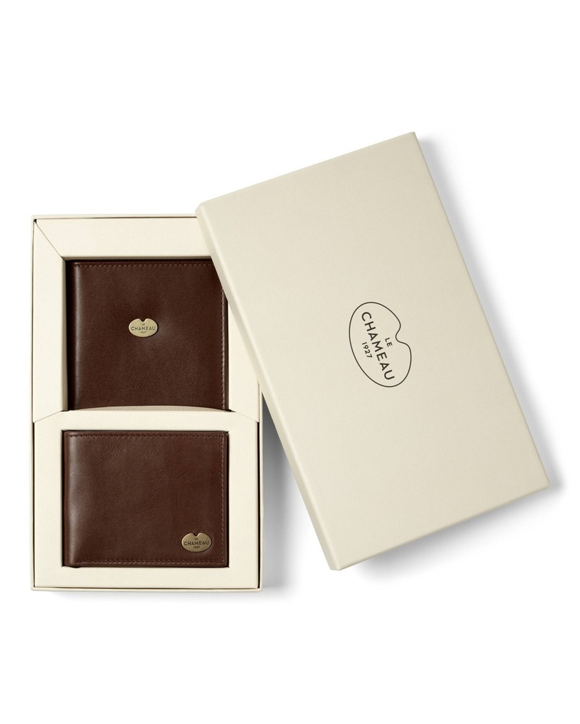 Le Chameau Coffret cadeau porte-clés et portefeuilles à double volet (copie)