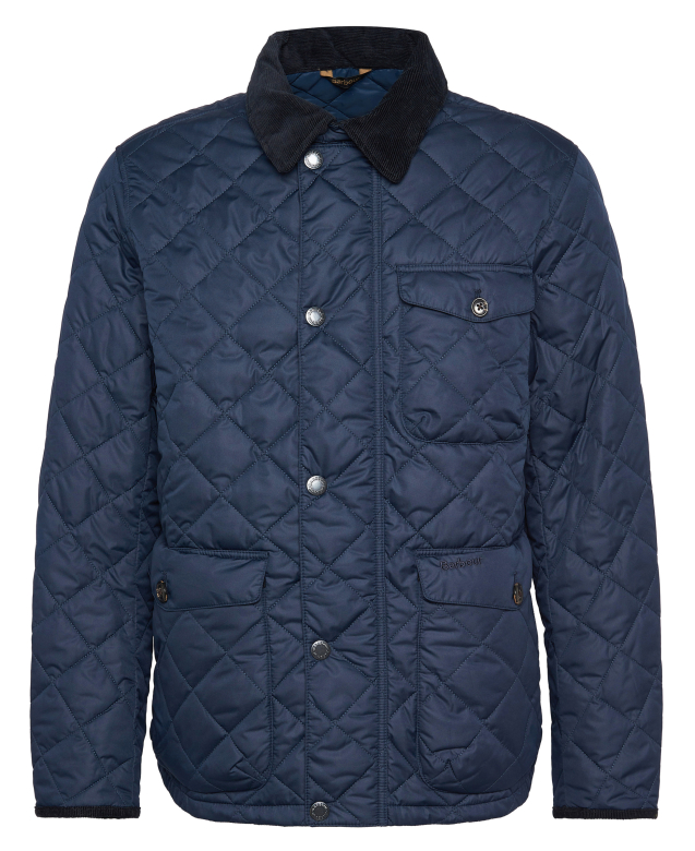 [71390074/M] Barbour Hornby quilted navy (M)