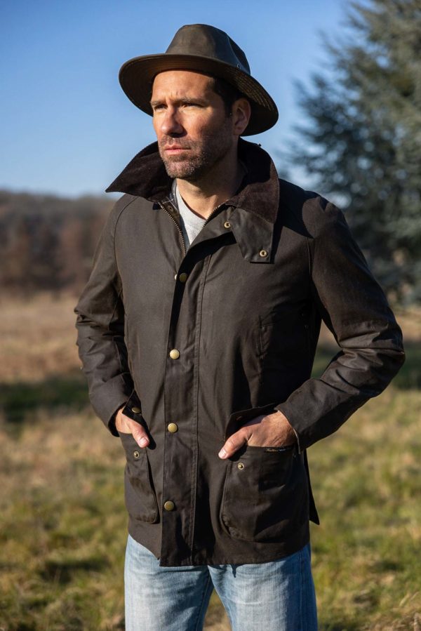 [7139045/M] Barbour Ashby wax jacket olive (M)