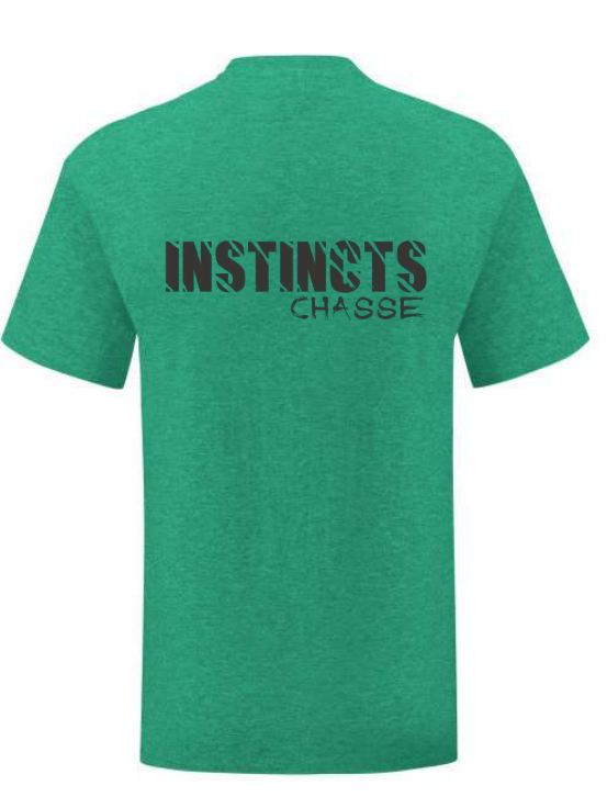 [4909365/S] T-shirt Bleu INSTINCTS Chasse (copie) (S)