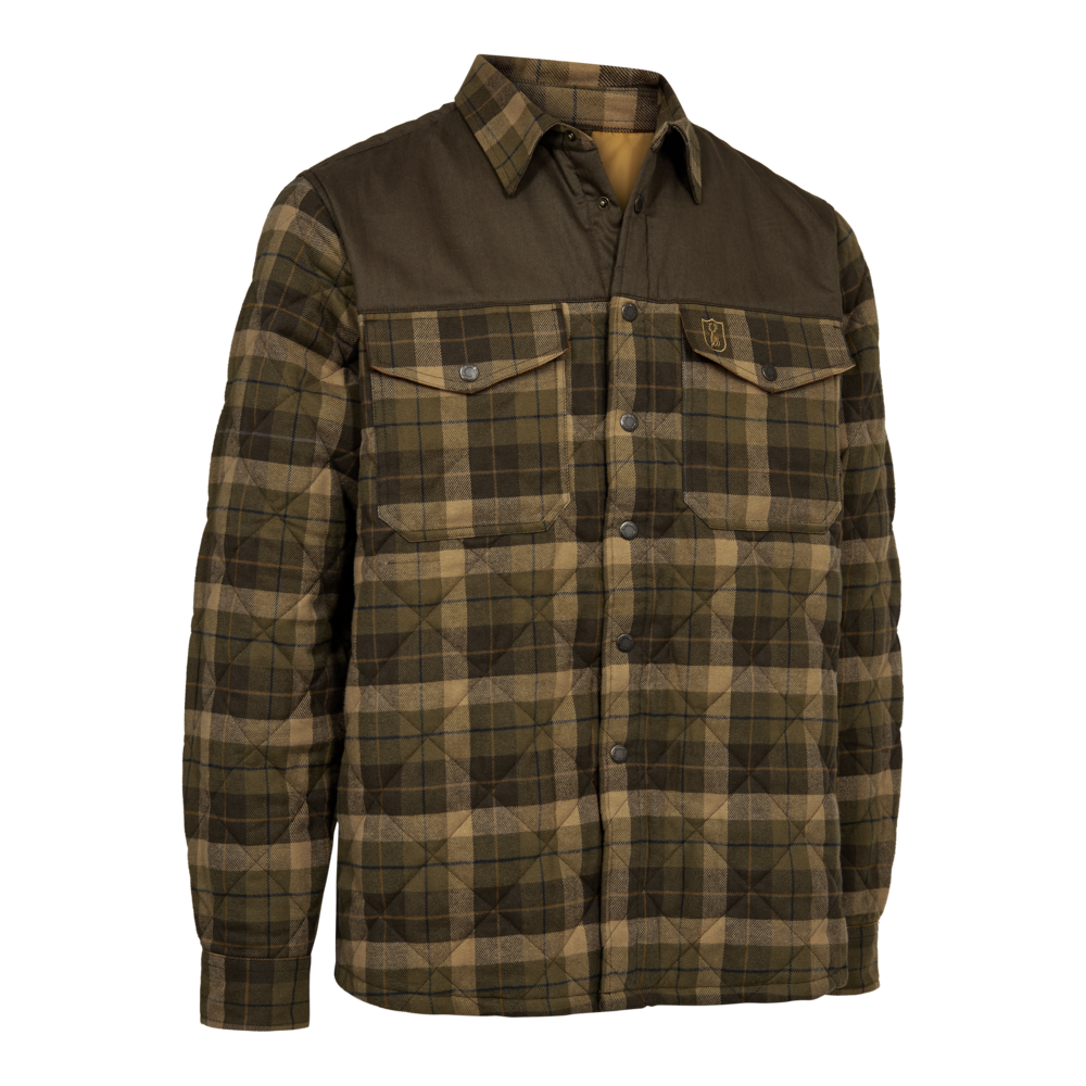Deerhunter Chemise matelassée elbert green check