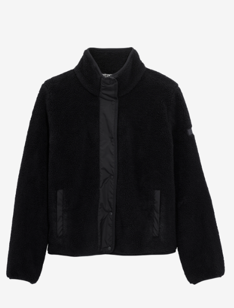 [M0699009/36] Aigle Veste sherpa femme noir (36)