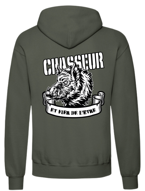 [4909378/S] INSTINCTS Chasse Sweat Vert Lièvre (copie) (S)