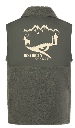 [4909103/S] INSTINCTS Chasse Gilet noir (copie) (S)