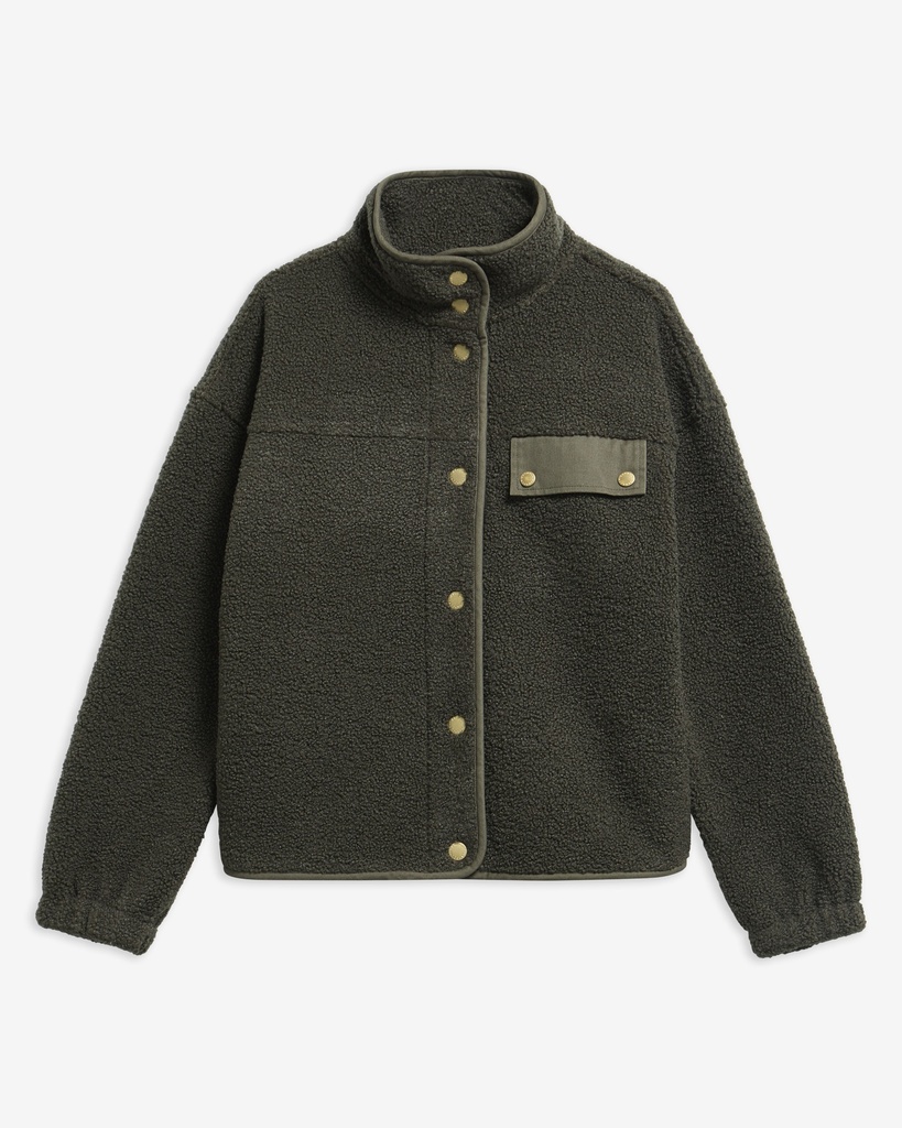 Barbour Mabel fleece olive