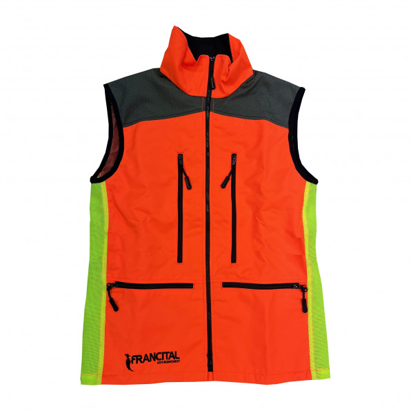 [1829102/6] Francital Gilet Atalante enfant orange jaune (6 ans)