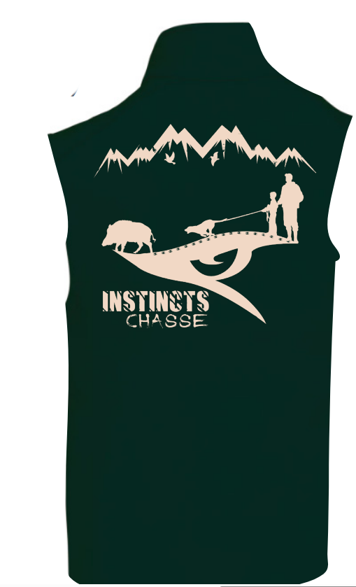 [4909104/S] INSTINCTS Chasse Gilet Green (S)