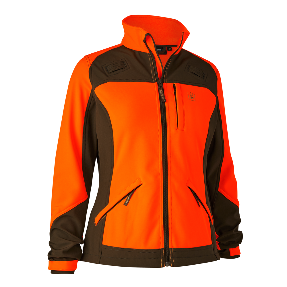 Deerhunter Veste softshell lady roja orange