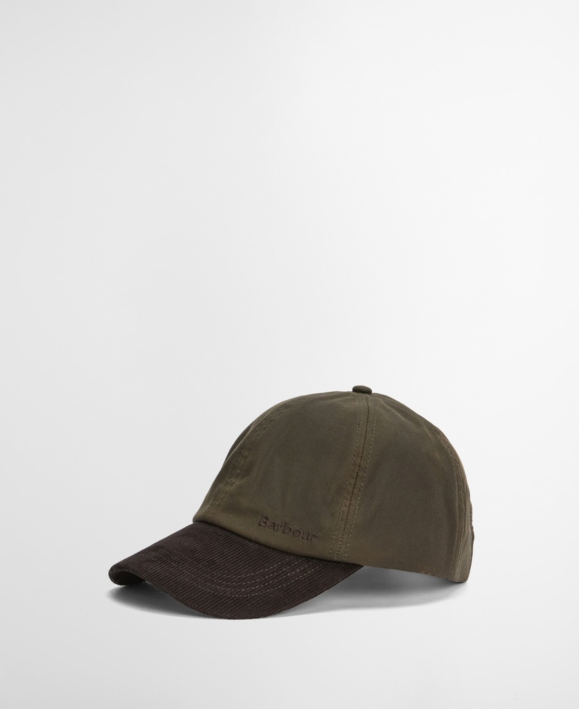 Barbour Casquette ashby olive brown