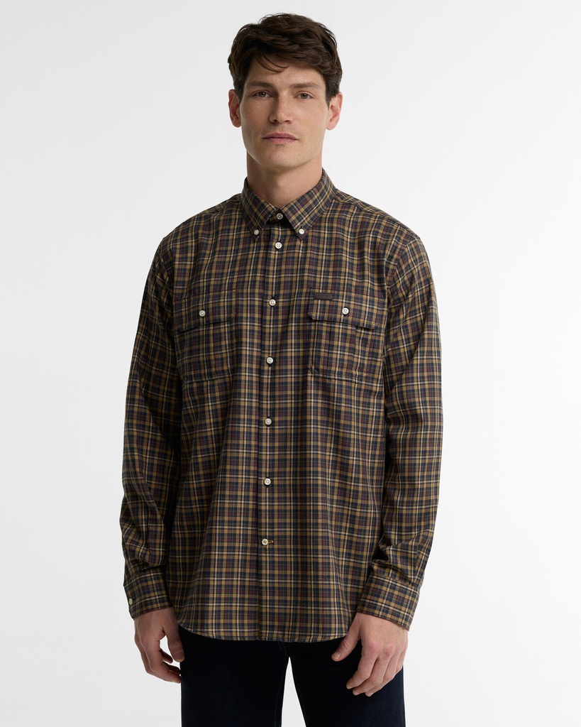 Barbour Panwell thermo weave regular fit camel