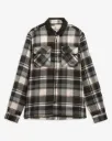 Barbour Grassmoor relaxed checked shirt mid olive