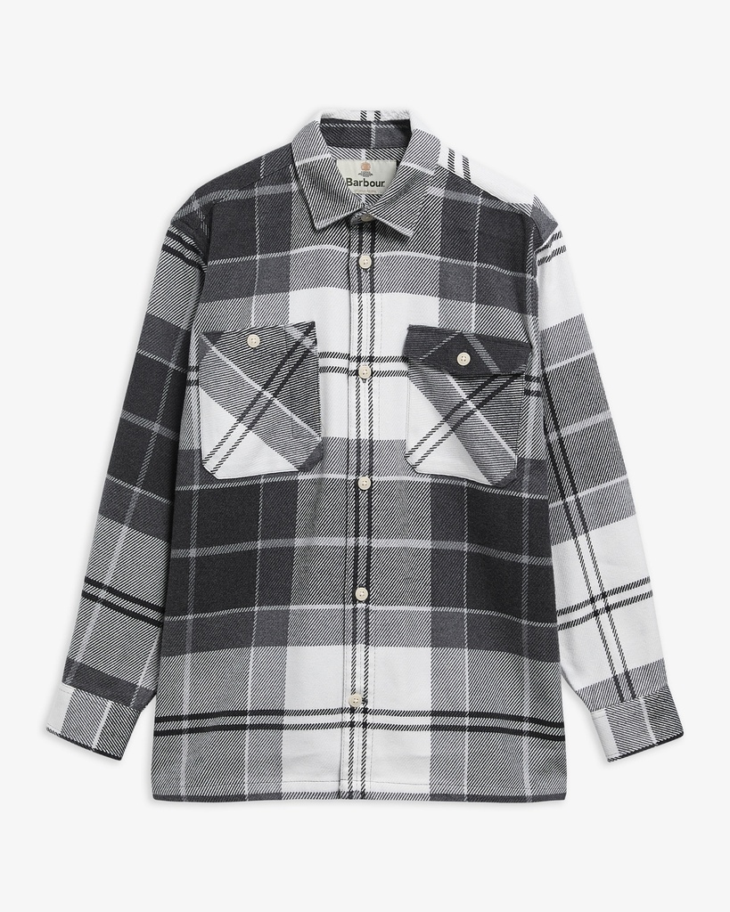 [71392023/38] Barbour Hayfield OS monochrome tartan ( 38)