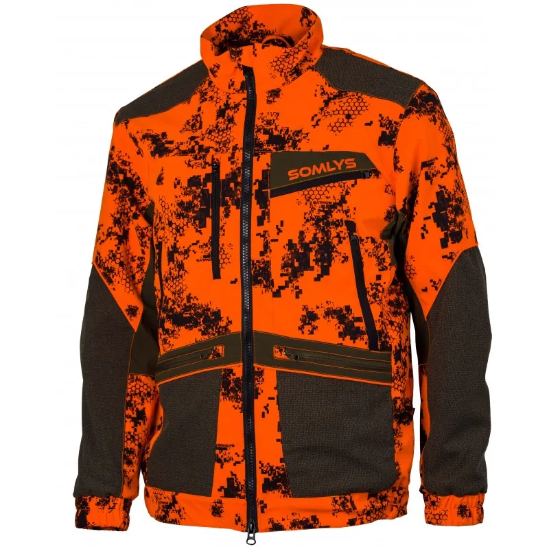 [2979052/S] Somlys Veste Ultra Stetch Light Camou orange (S)