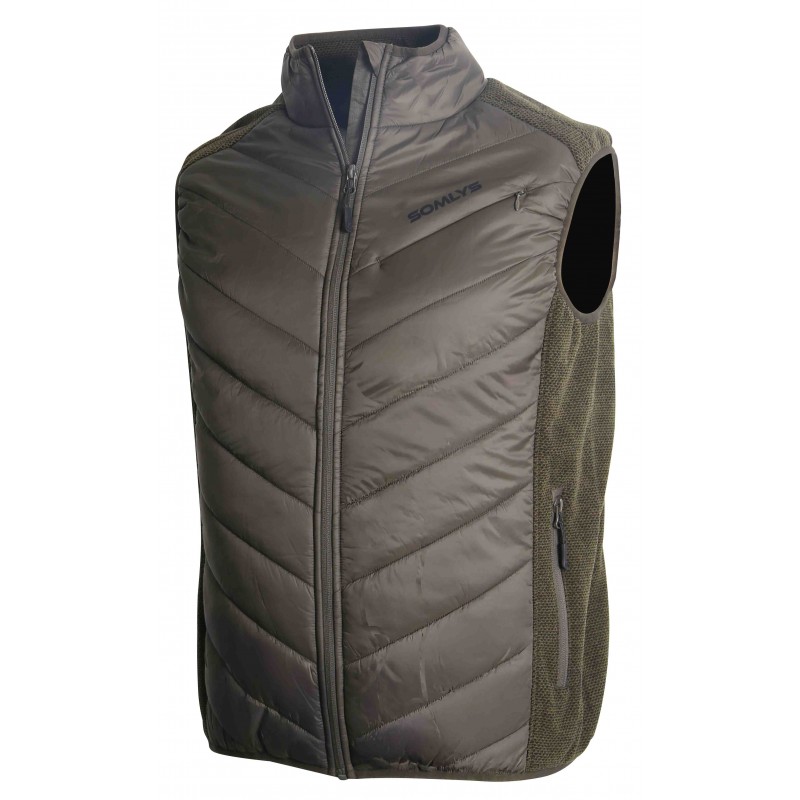 Somlys Gilet matelassé vert classie