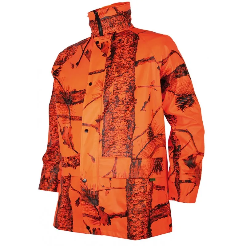 [2979633/M] Treeland Veste de pluie camo orange (M)