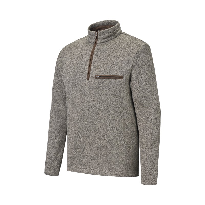 Ligne Verney Carron Pull Marbois chiné cendre