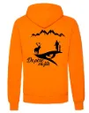 INSTINCTS Chasse Sweat orange Père en Fils